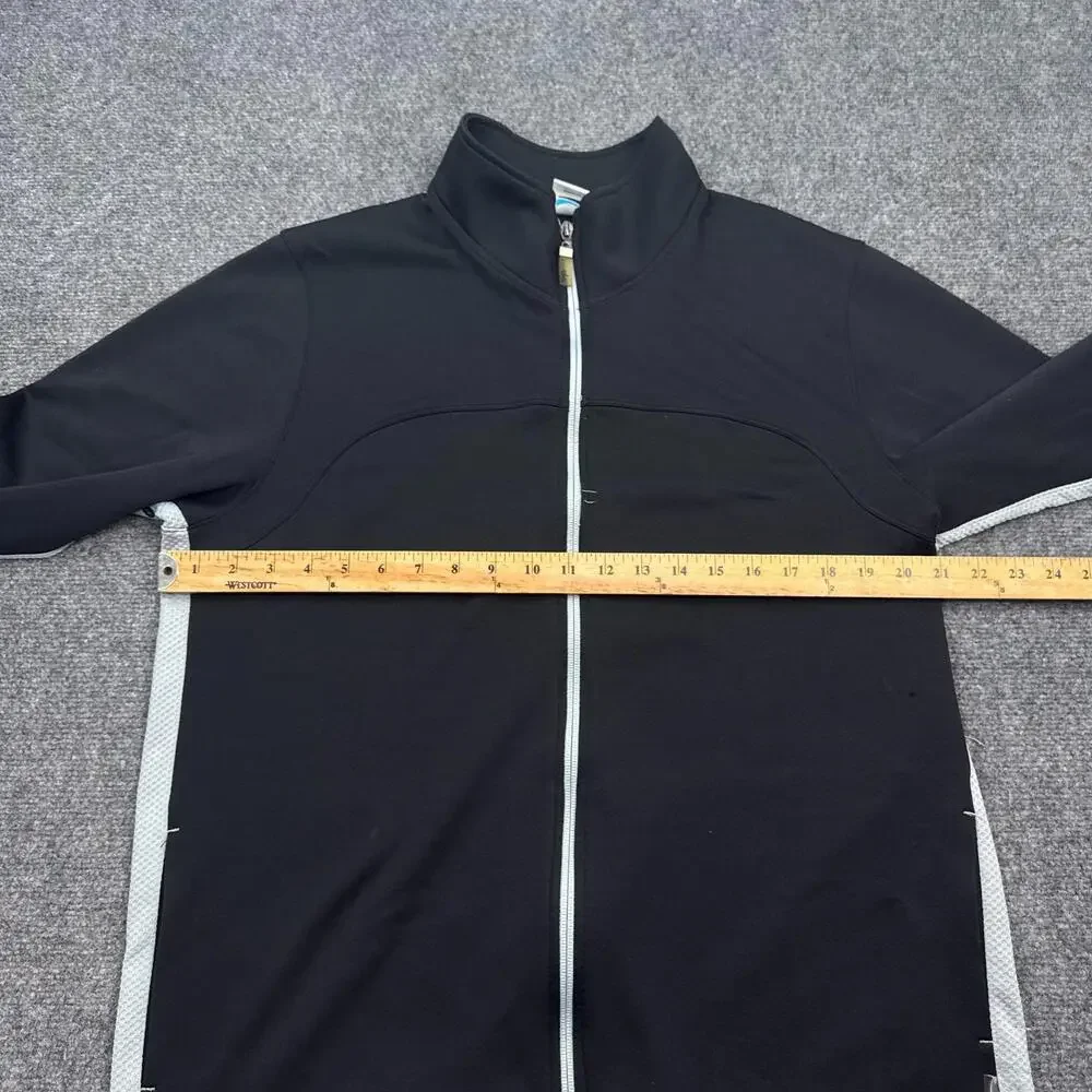 ALO x Nintendo World New York Full Zip Jacket Mens Size Large Black Mock Neck - Picture 14 of 16